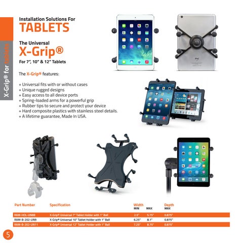 RAM Mount 英国 - Mobility Mounting Solutions 第 8 页