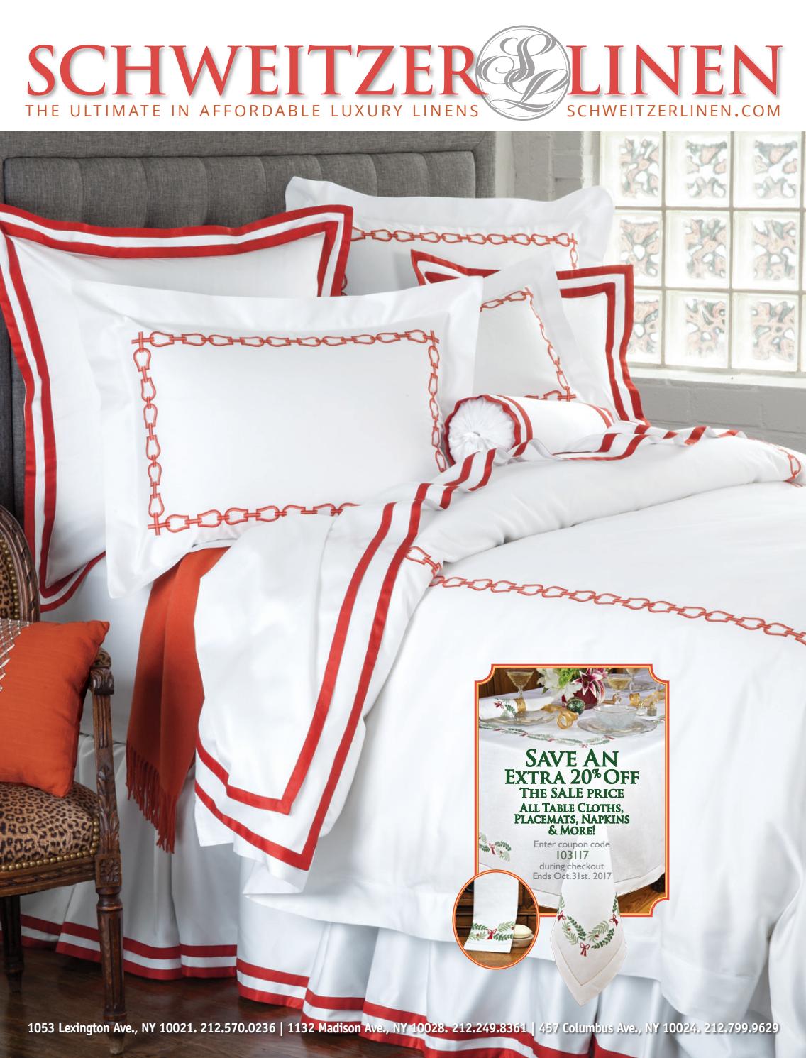 Schweitzer Linen Oct 2017 Catalog by Schweitzer Linen Issuu