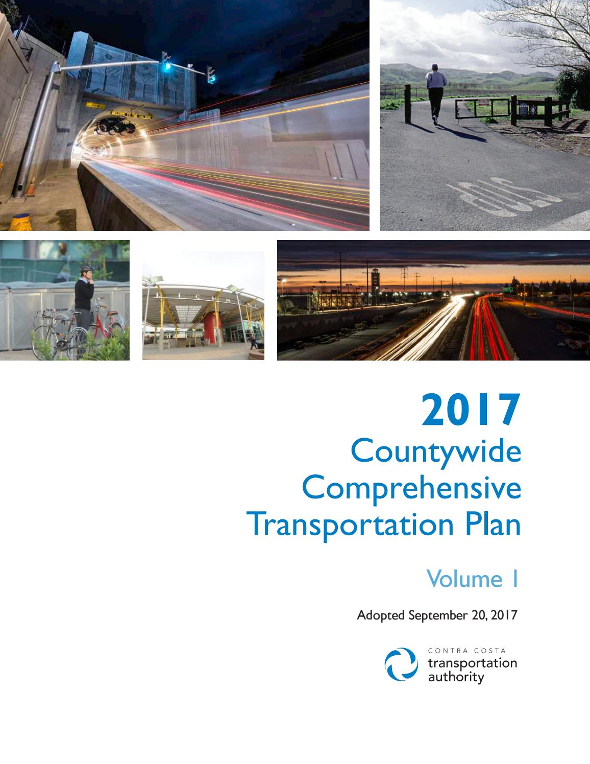2017 Countywide Comprehensive Transportation Plan, Volume 1 by 2017 Countywide Comprehensive Transportation Plan, Volume 1 by