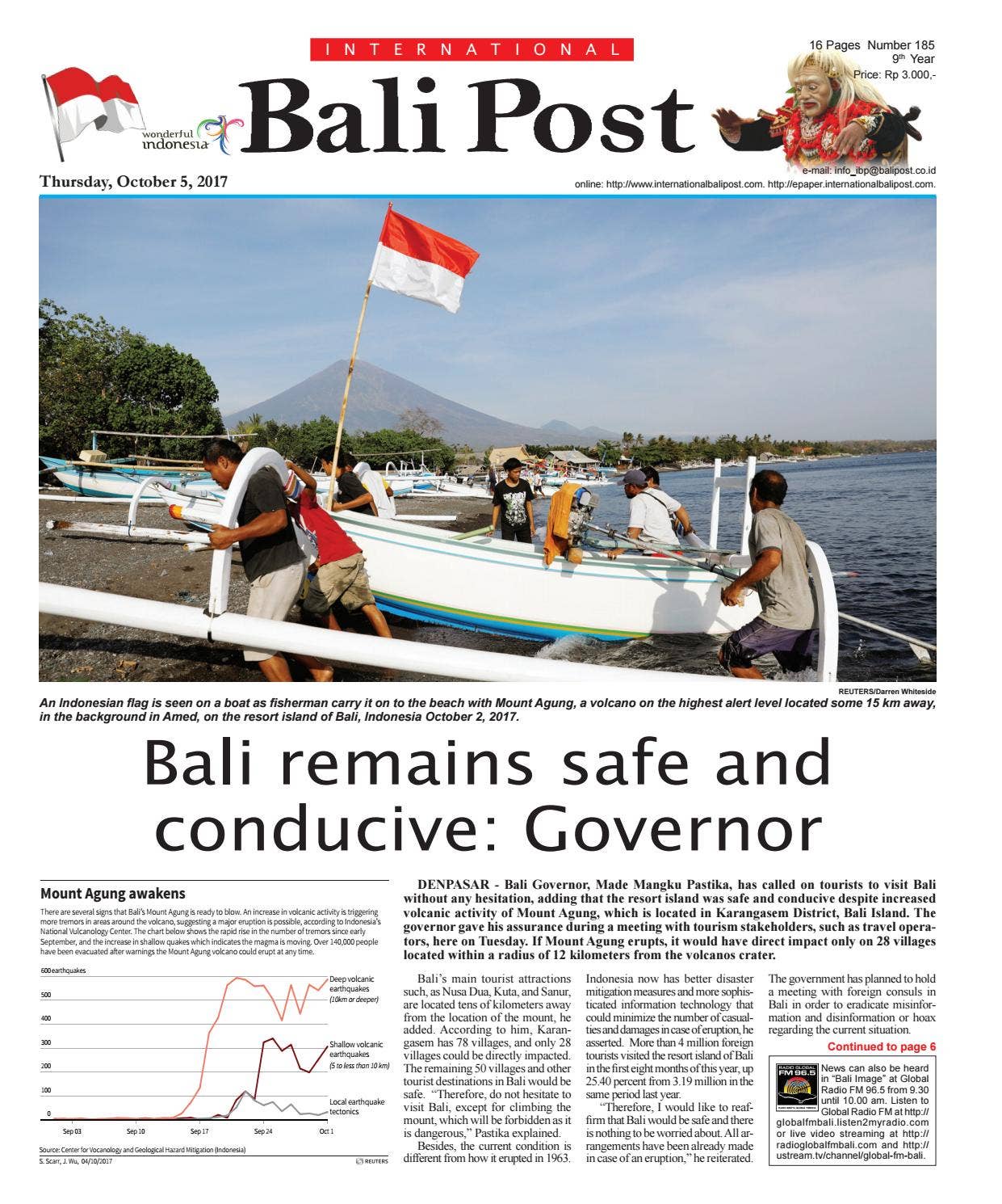 Edisi 05 Oktober 2017 | Internasional Bali Post by e-Paper KMB - Issuu