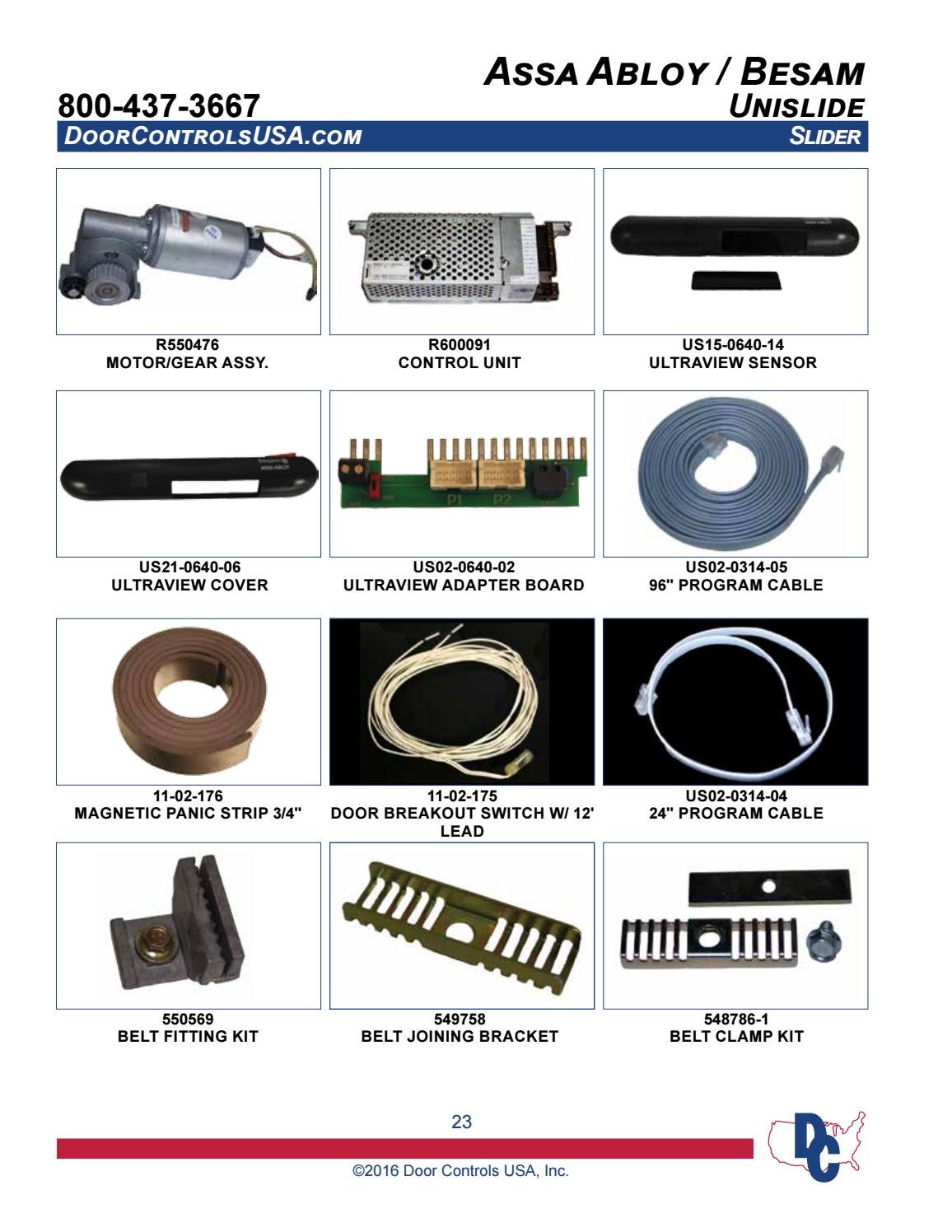 Door Controls USA, Inc. Parts Catalog 2016 by Door Controls USA Issuu