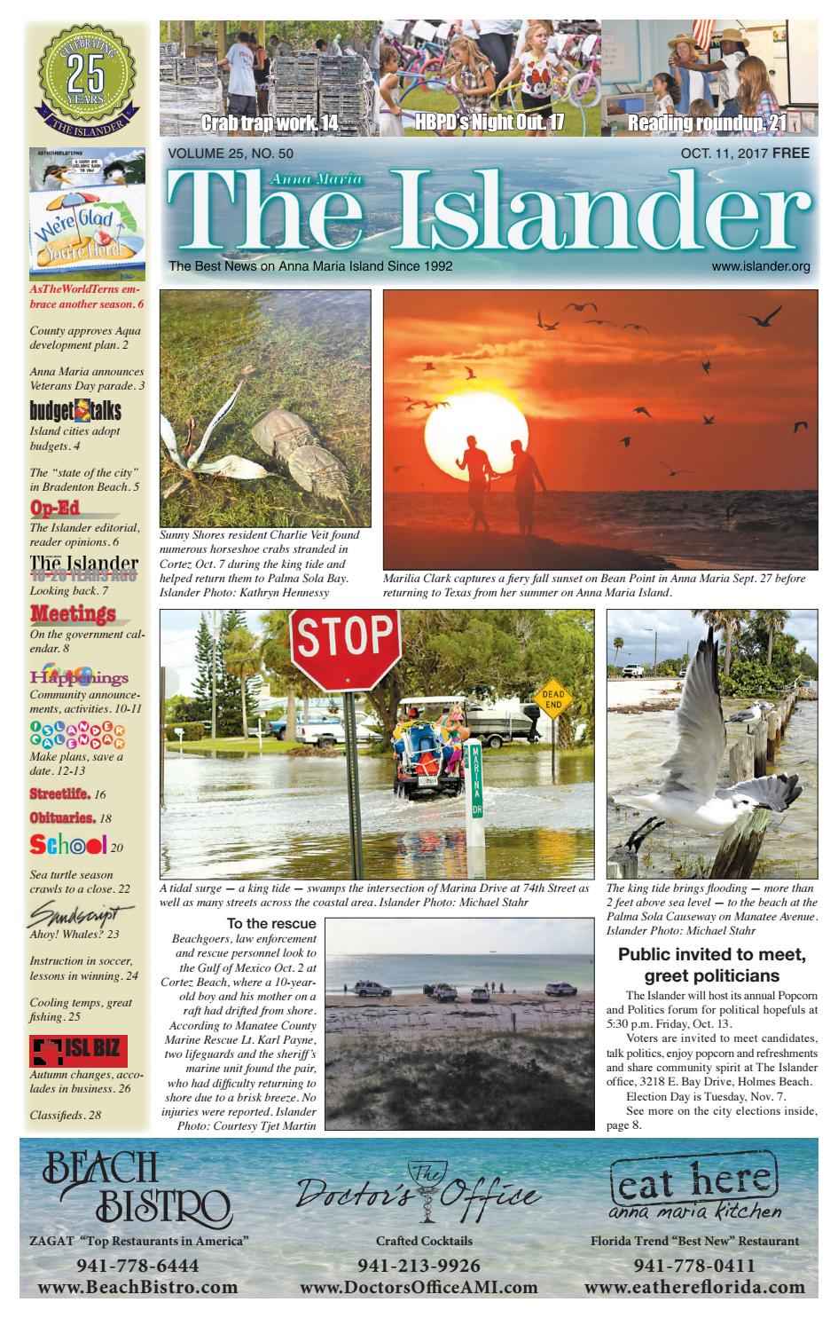 The Islander Newspaper E-Edition: Wednesday, October 11, 2017 by The