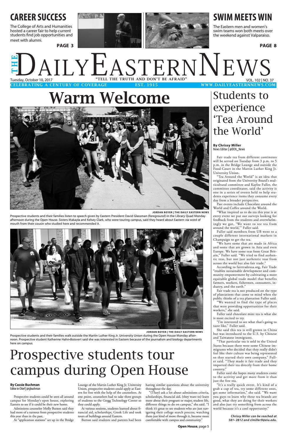 2017.10.10 by The Daily Eastern News - Issuu