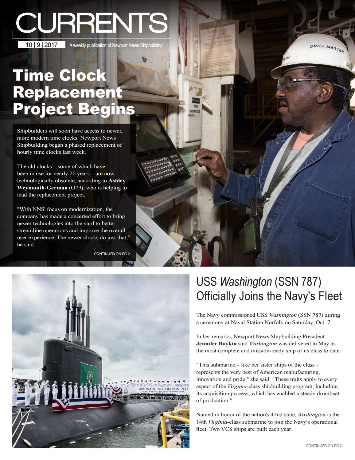 Oct 9 2017 By Newport News Shipbuilding Issuu