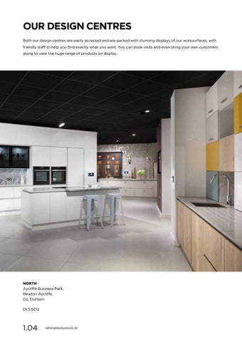 PWS Distributors Ltd 家具目录 · PWS Worksurfaces Directory 2017 第 6 页