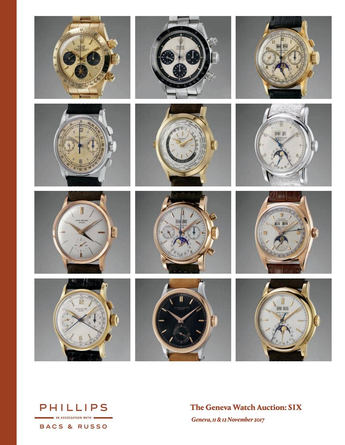 DOUBLE SIGNED Geneva オークションカタログ THE GENEVA WATCH AUCTION: SIX [Catalogue] by PHILLIPS - Issuu