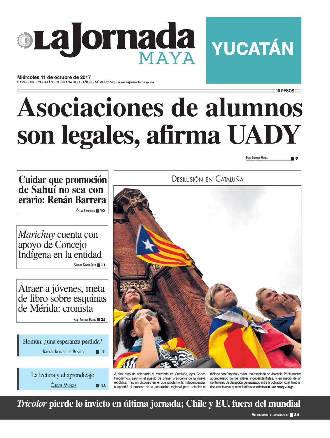 La jornada maya · número 578_B by La Jornada Maya - Issuu