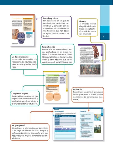 Primaria cuarto grado historia libro de texto by Admin MX - Issuu