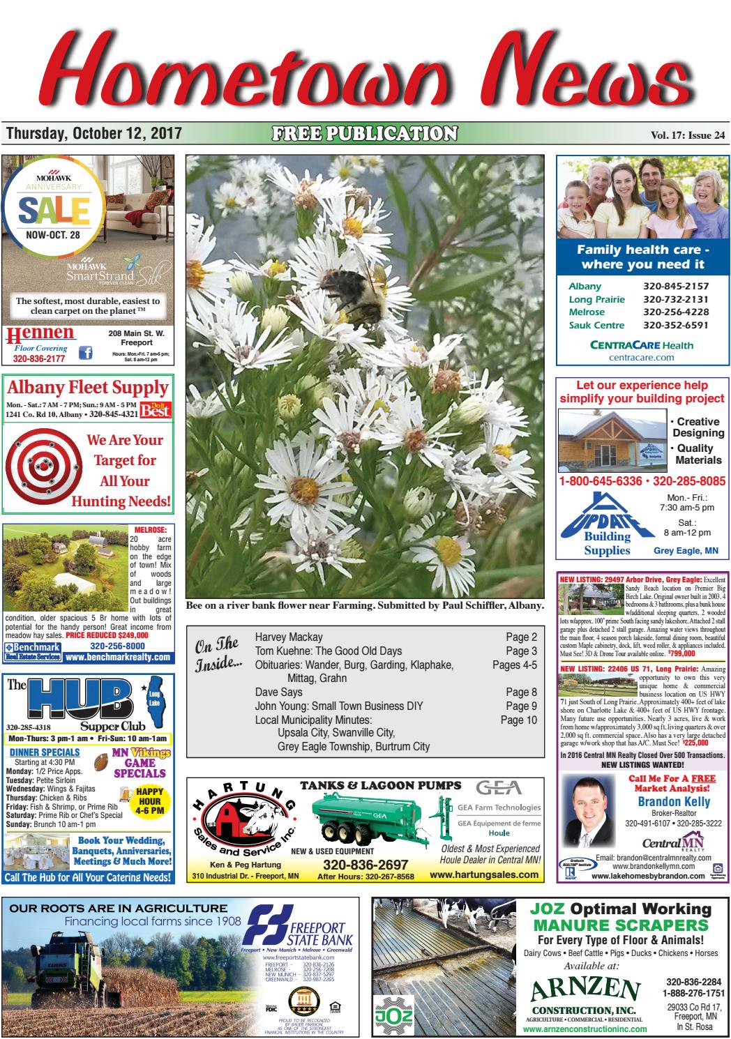Hometown News October 12, 2017 by Hometown News Issuu