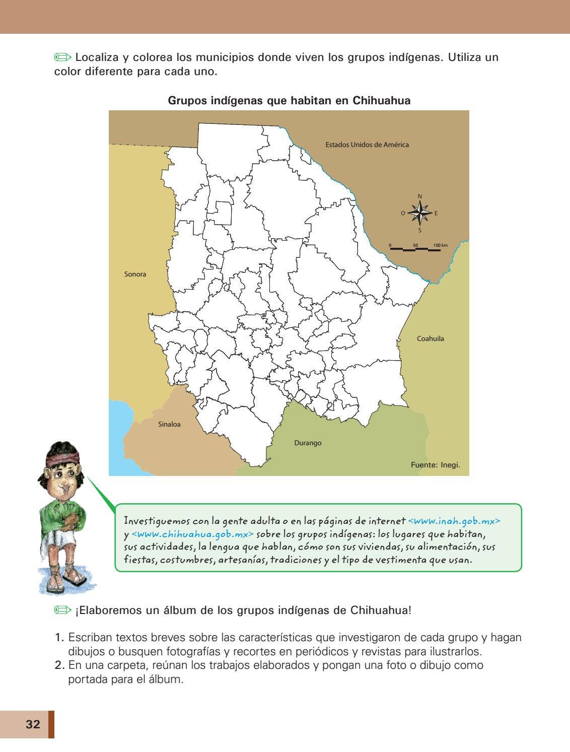 Primaria tercer grado chihuahua la entidad donde vivo libro de texto by ...
