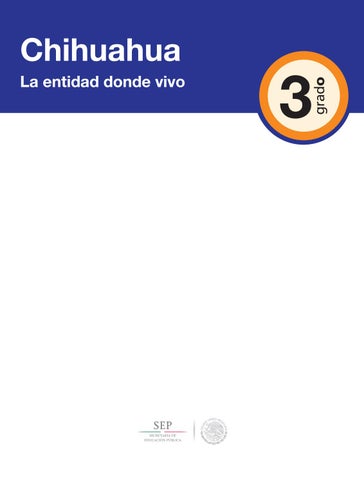 Primaria tercer grado chihuahua la entidad donde vivo libro de texto by ...