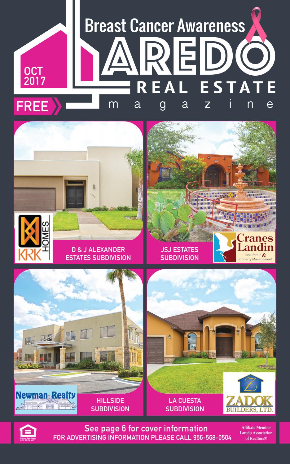 Laredo Real Estate Magazine October 2017 by Laredo Real Estate Magazine