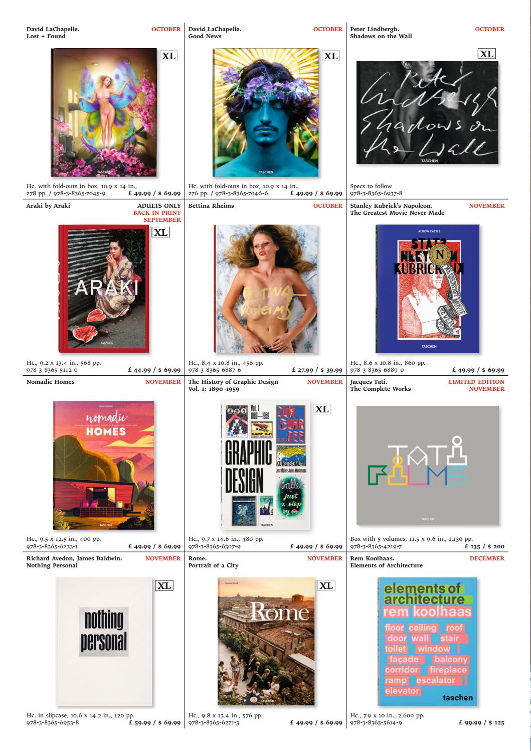 Titles Version Taschen 2017gbp All Fallwinter Yf76bvgy