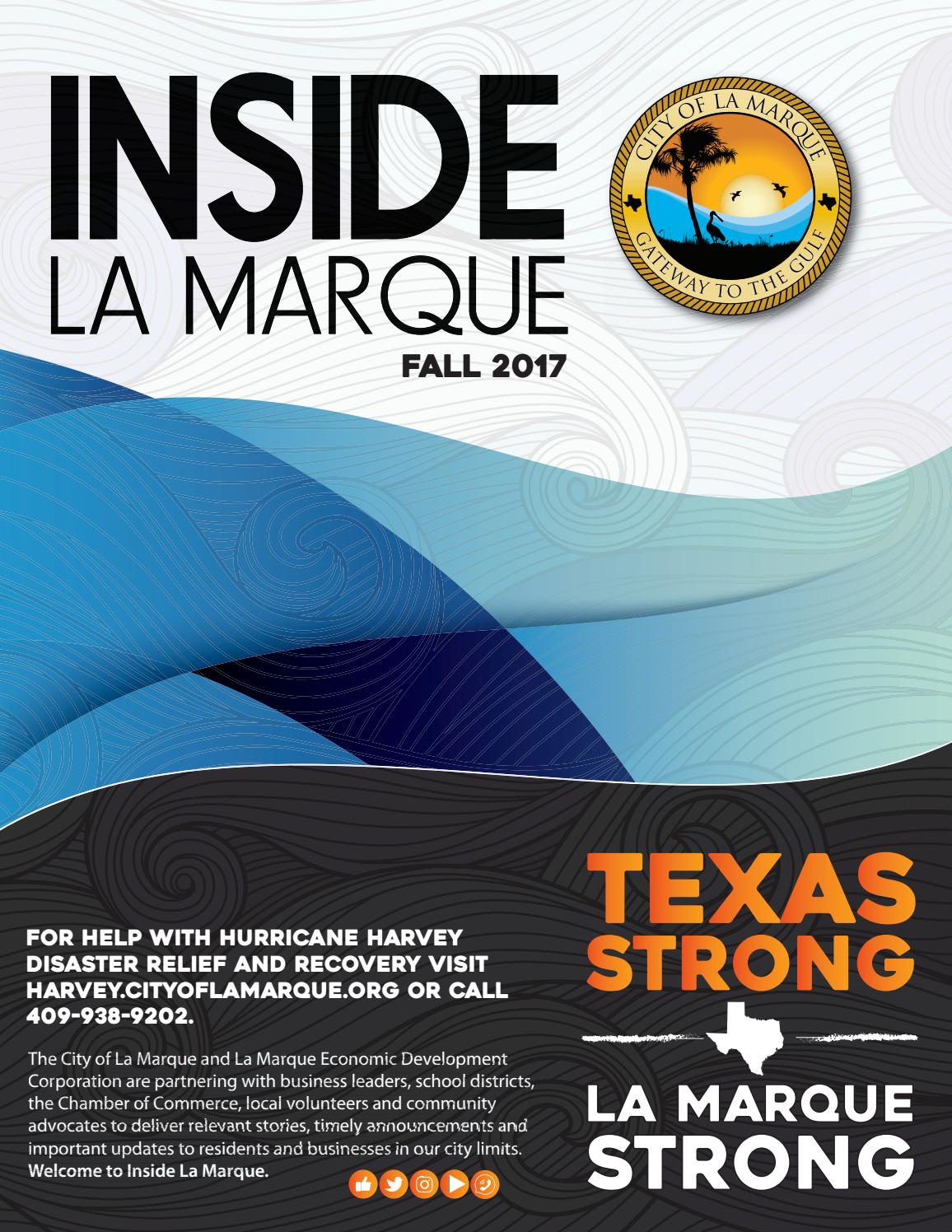 Inside La Marque Fall 2017 by City of La Marque Issuu