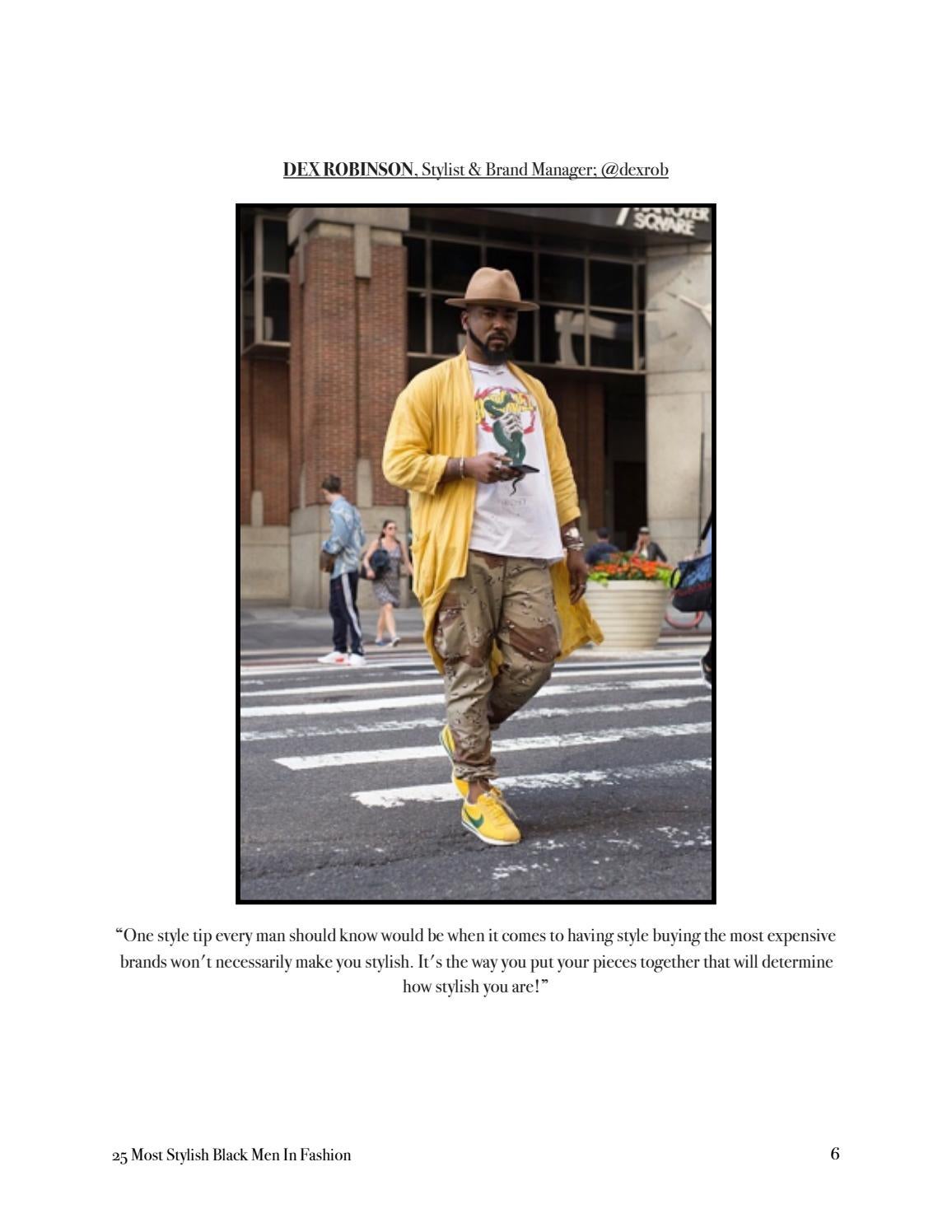 The 25 Most Stylish Black Men in Fashion by Kolor Magazine - Issuu