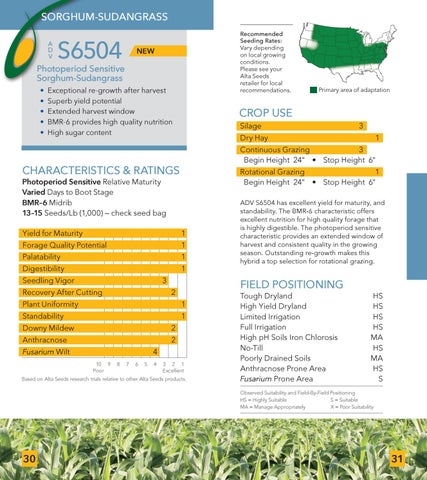 Alta Seeds 2017/18 Sorghum Seed Guide by The Duff Company - Issuu