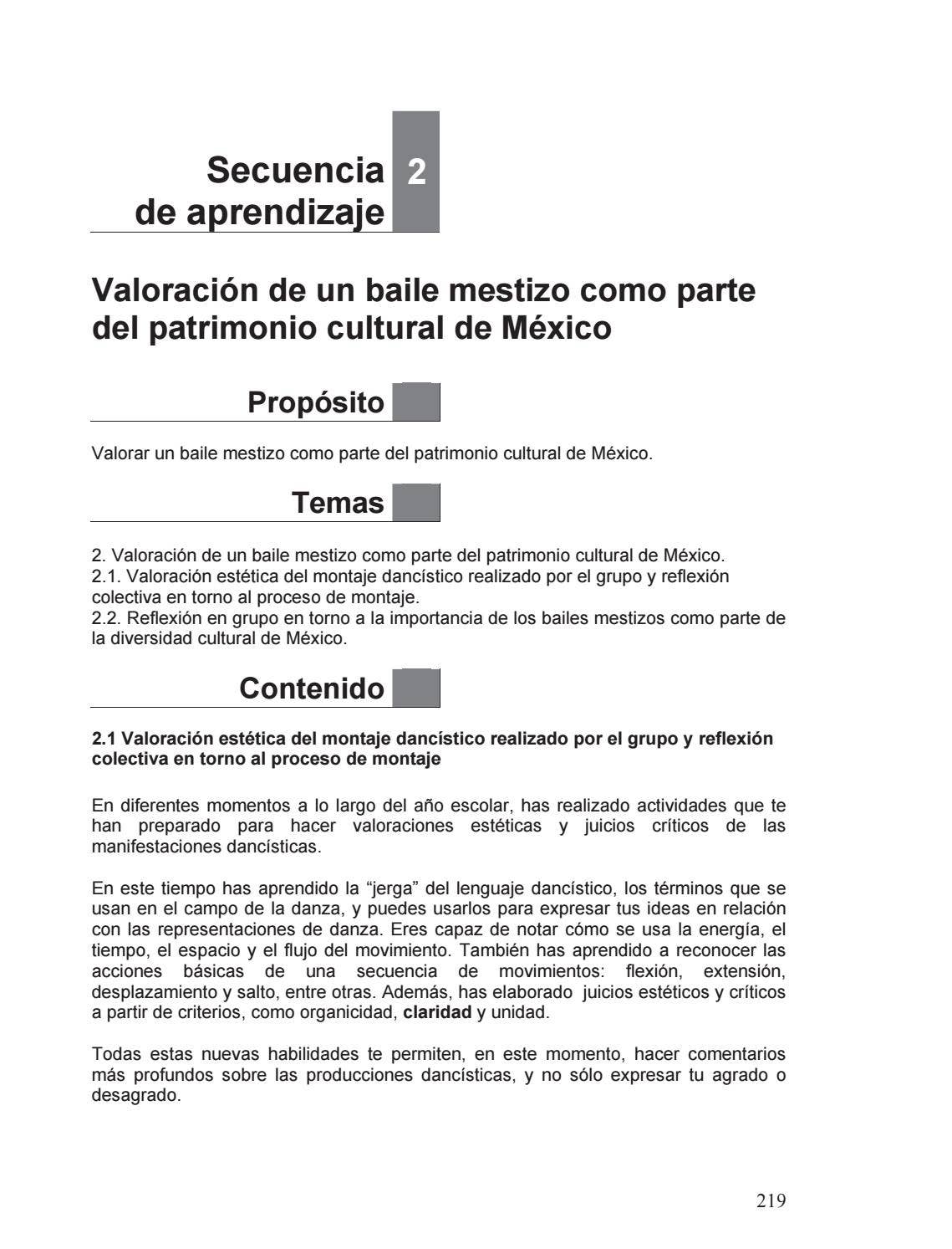 Danza 2 segundo grado by Admin MX - Issuu