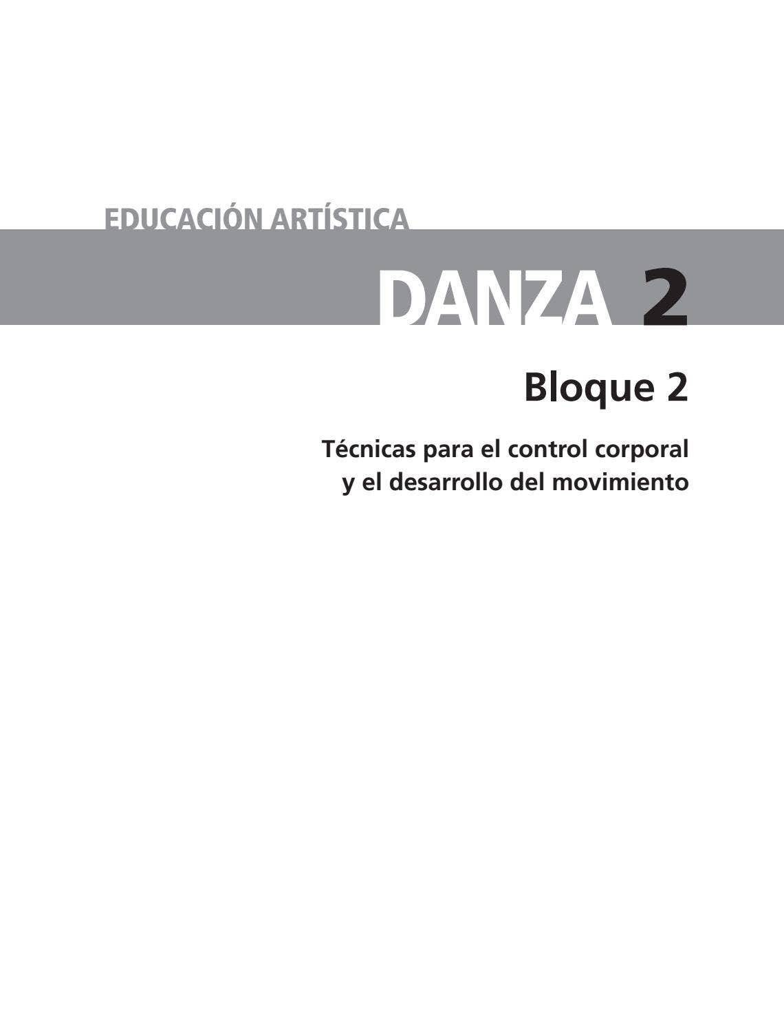 Danza 2 segundo grado by Admin MX - Issuu