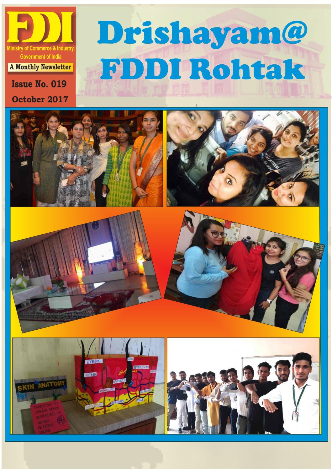 Drishayamfddi rohtak ( issue no 019 october 2017) by Footwear Design