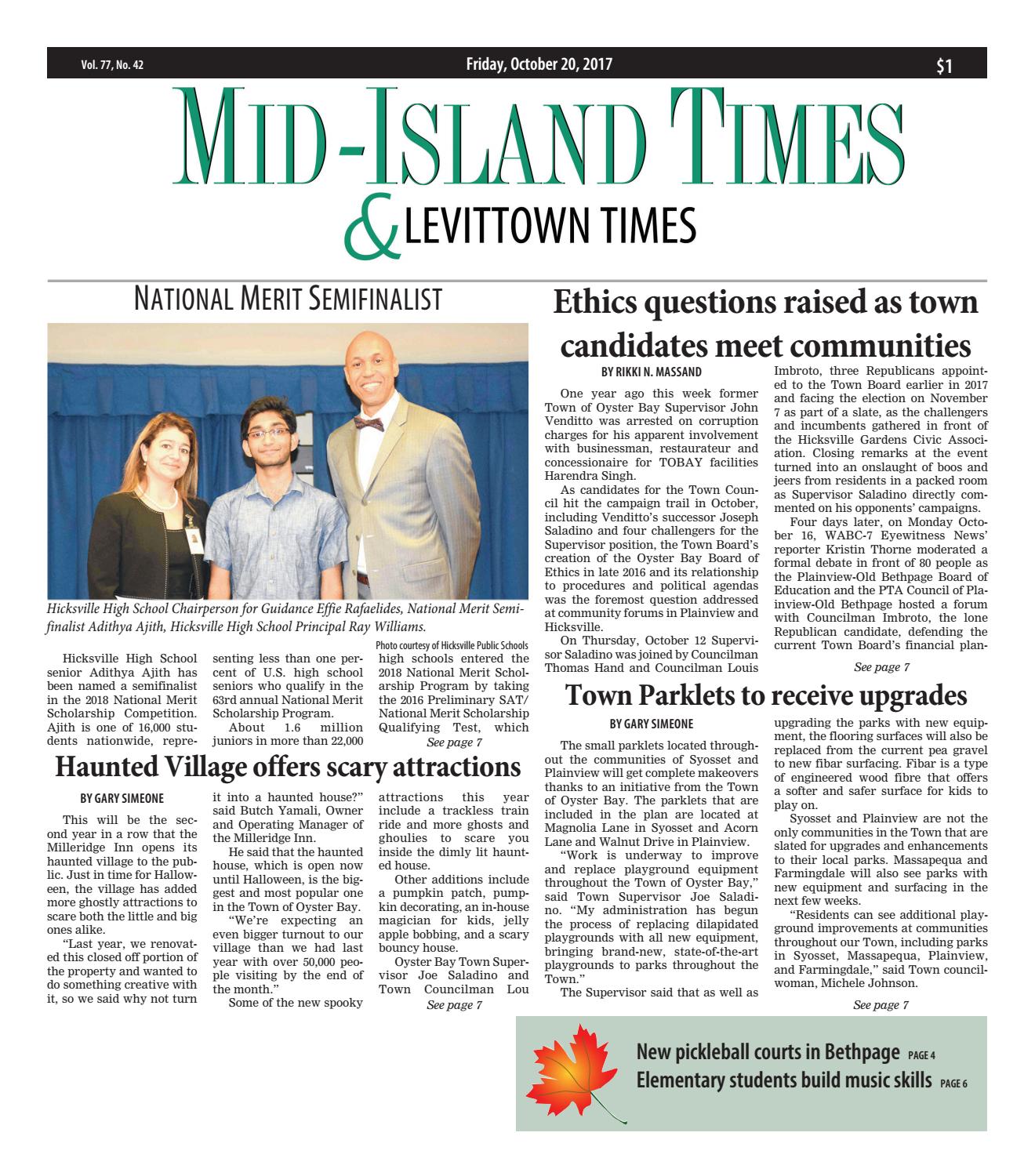 Mid-Island Times & Levittown News by Litmor Publishing - Issuu