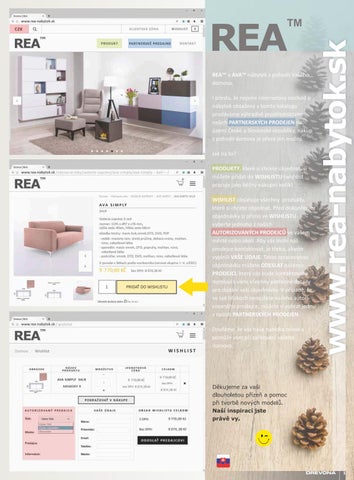 REA & AVA DREVONA, CZ 家具目录 nábytku REA, podzim-zima 2017 第 3 页