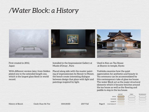 History of 长凳 as art 第 9 页