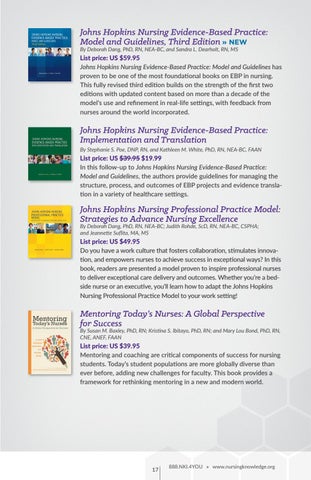 Sigma Theta Tau International Honor Society of Nursing STTI Knowledge Product 灯饰目录 Fall 2017 第 17 页