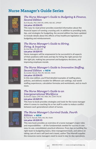 Sigma Theta Tau International Honor Society of Nursing STTI Knowledge Product 灯饰目录 Fall 2017 第 21 页