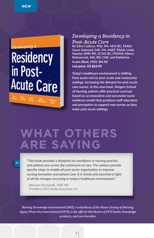 Sigma Theta Tau International Honor Society of Nursing STTI Knowledge Product 灯饰目录 Fall 2017 第 6 页