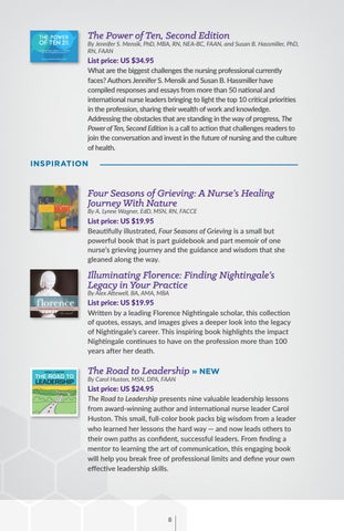 Sigma Theta Tau International Honor Society of Nursing STTI Knowledge Product 灯饰目录 Fall 2017 第 8 页