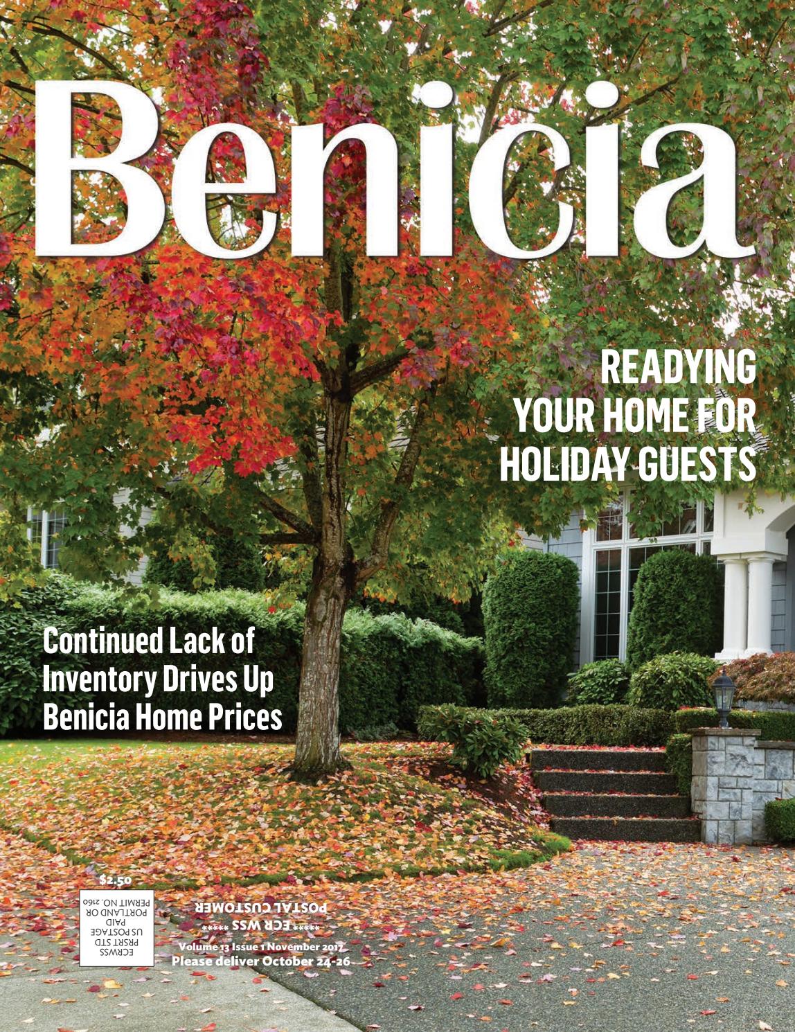 Benicia Magazine November 2017 by Polygon Publishing - Issuu