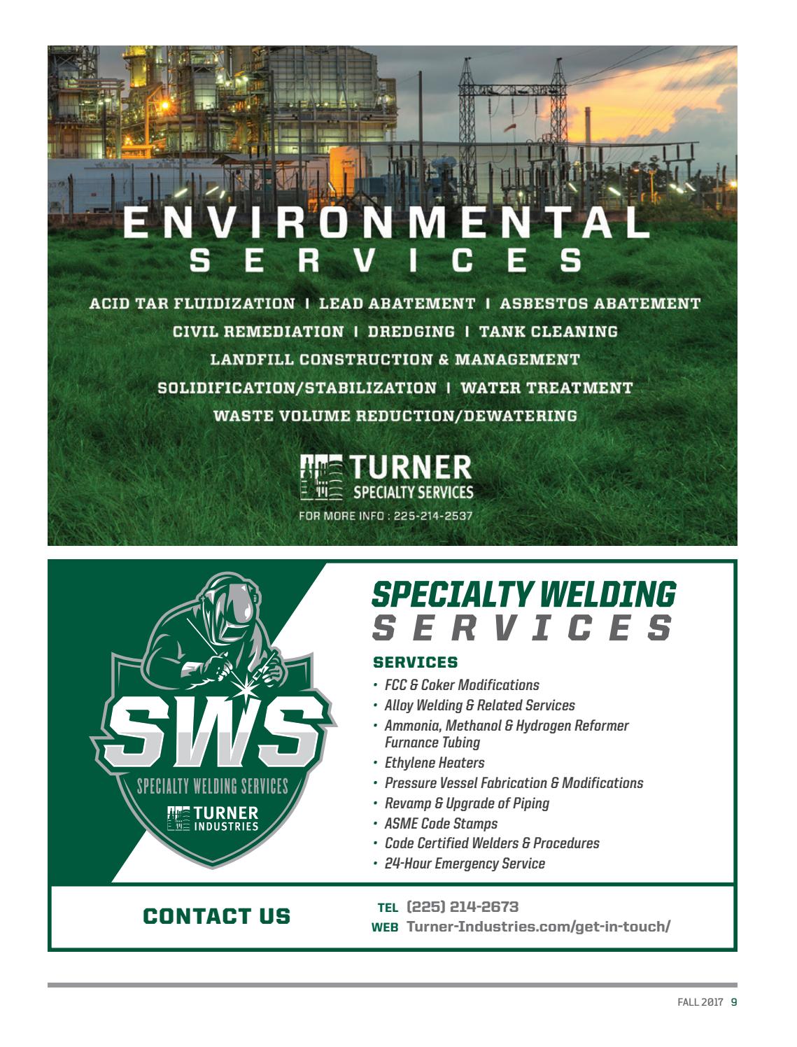 Turner Industries Company magazine Fall '17 by Turner Industries Issuu