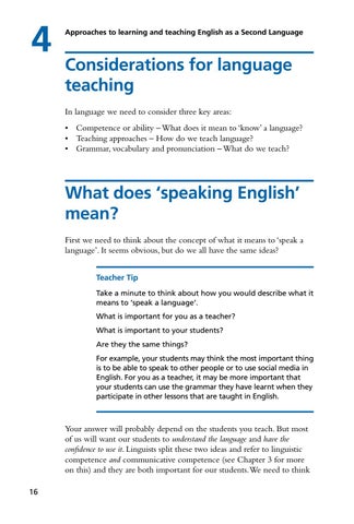 Preview Approaches Learning and Teaching English as a Second Language ...
