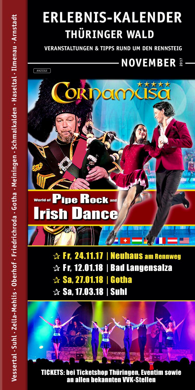 Erlebnis-Kalender Thüringer Wald November 2017 by TiPs - Issuu