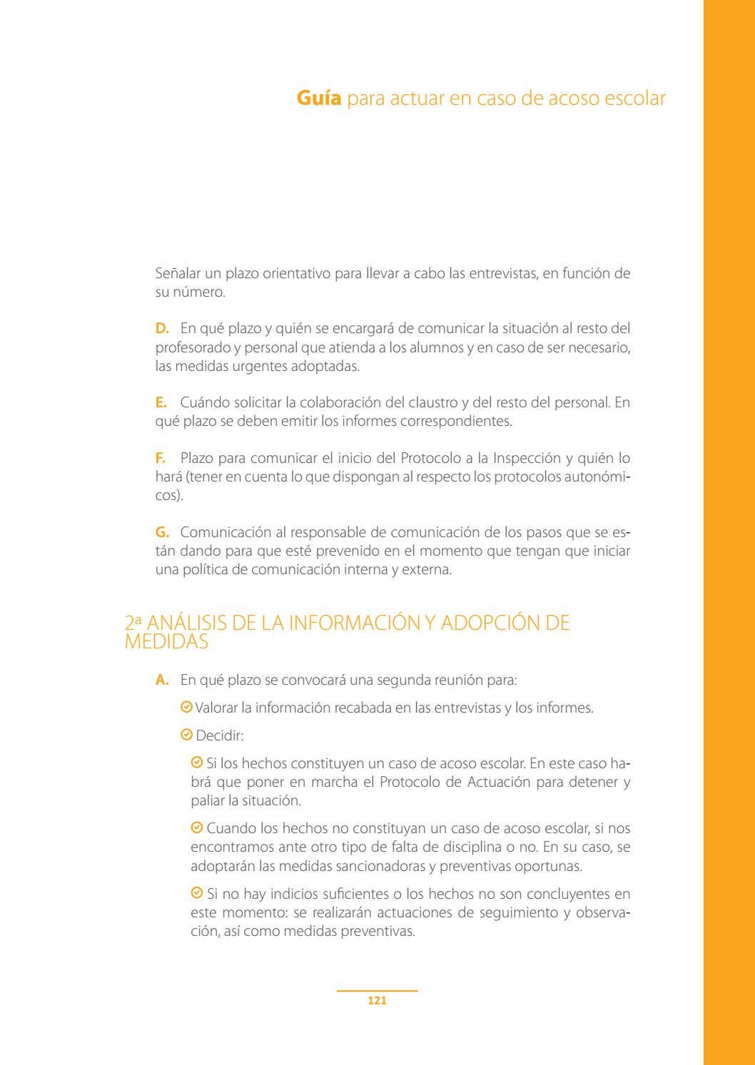 Guía para actuar en caso de acoso escolar by Escuelas Católicas - Issuu