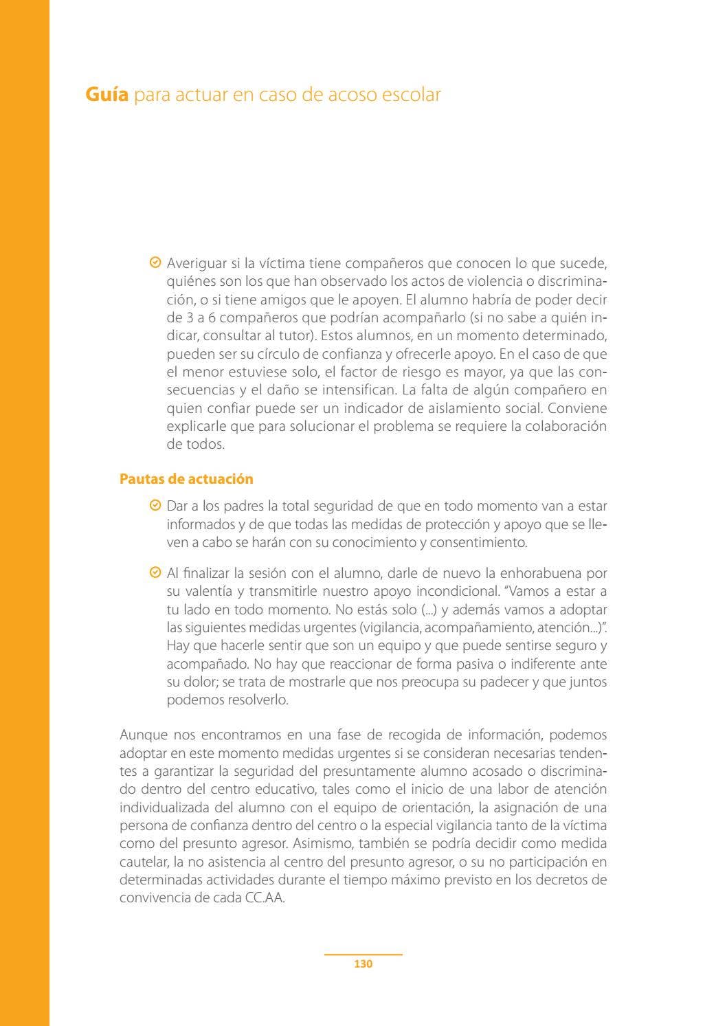 Guía para actuar en caso de acoso escolar by Escuelas Católicas - Issuu