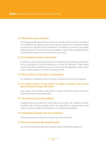 Guía para actuar en caso de acoso escolar by Escuelas Católicas - Issuu