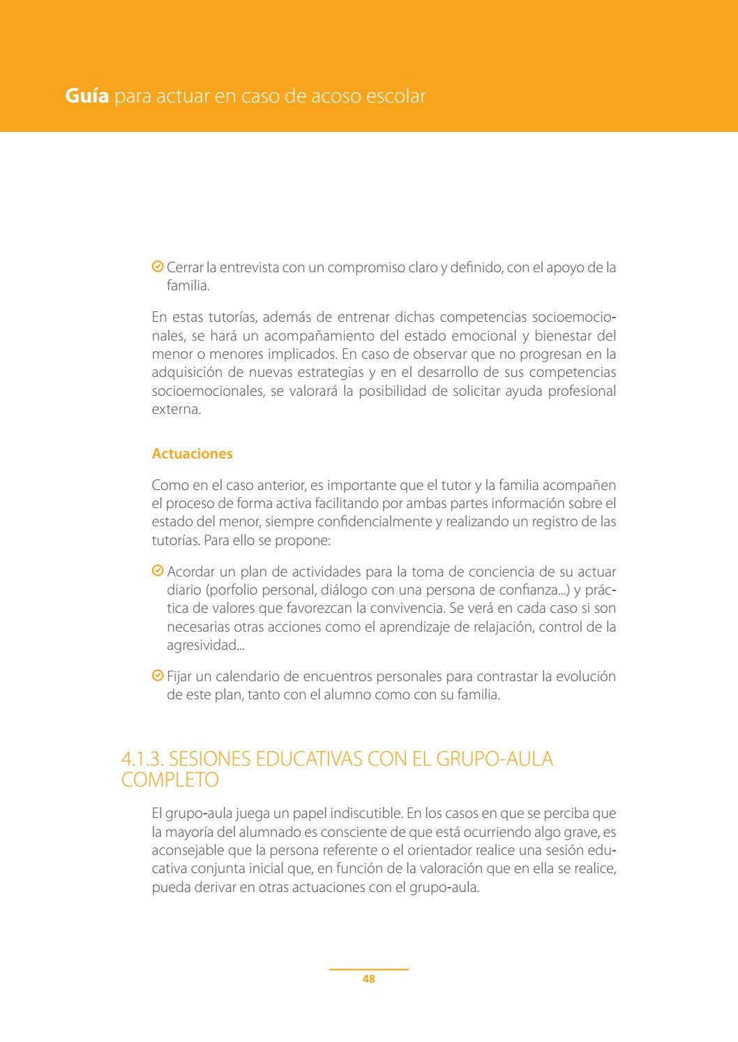 Guía para actuar en caso de acoso escolar by Escuelas Católicas - Issuu