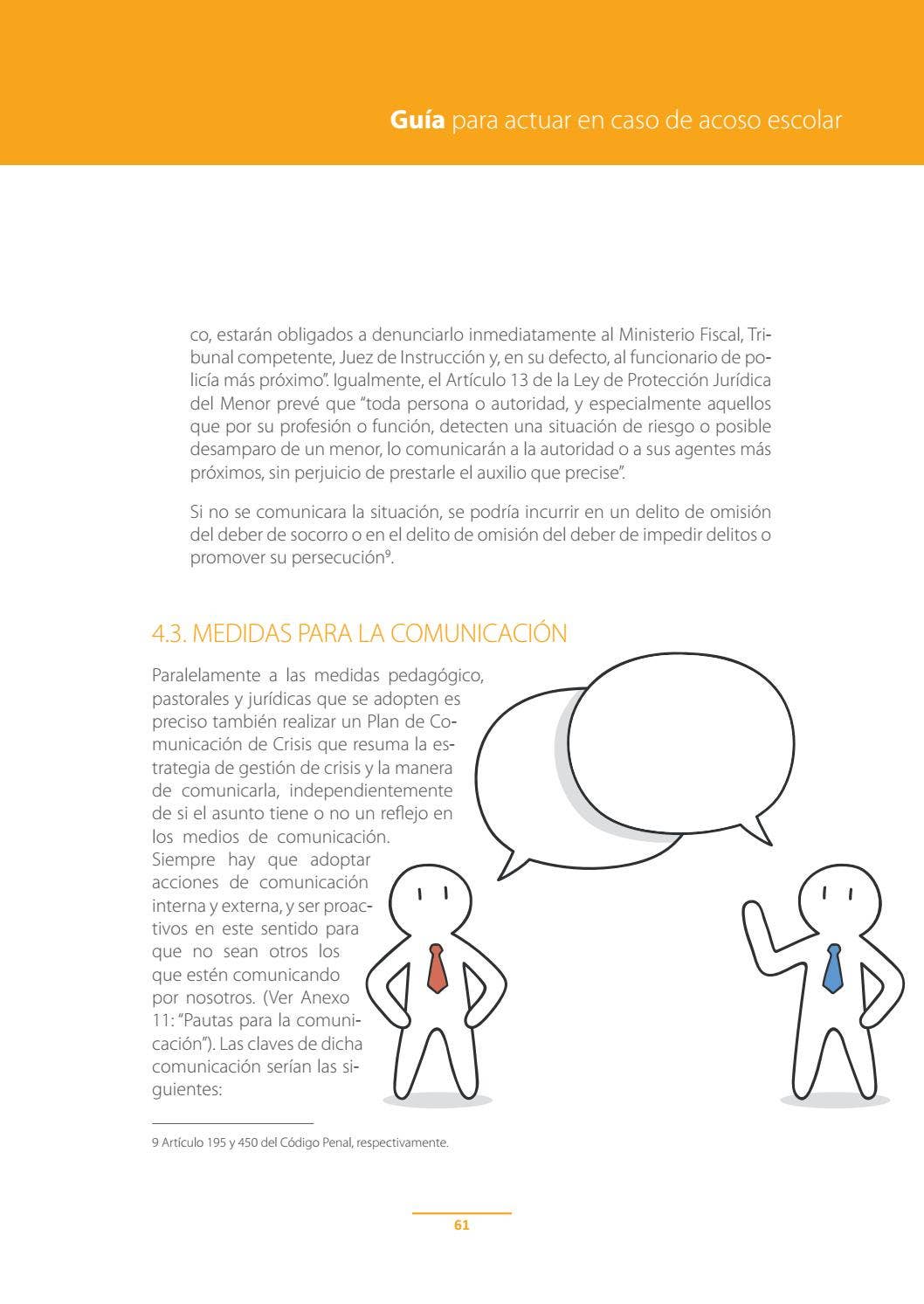 Guía para actuar en caso de acoso escolar by Escuelas Católicas - Issuu