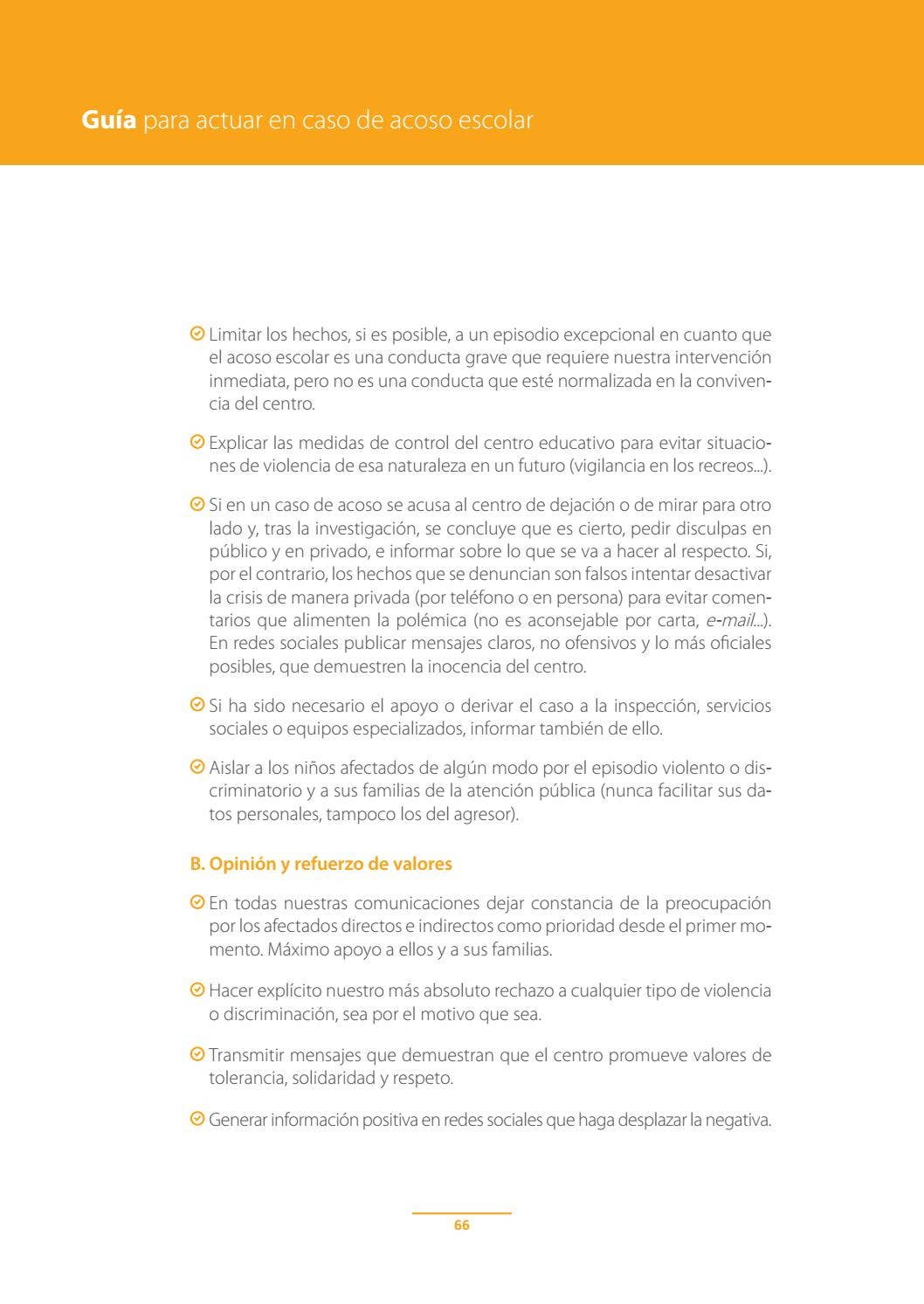 Guía para actuar en caso de acoso escolar by Escuelas Católicas - Issuu