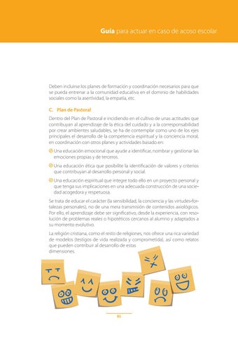 Guía para actuar en caso de acoso escolar by Escuelas Católicas - Issuu