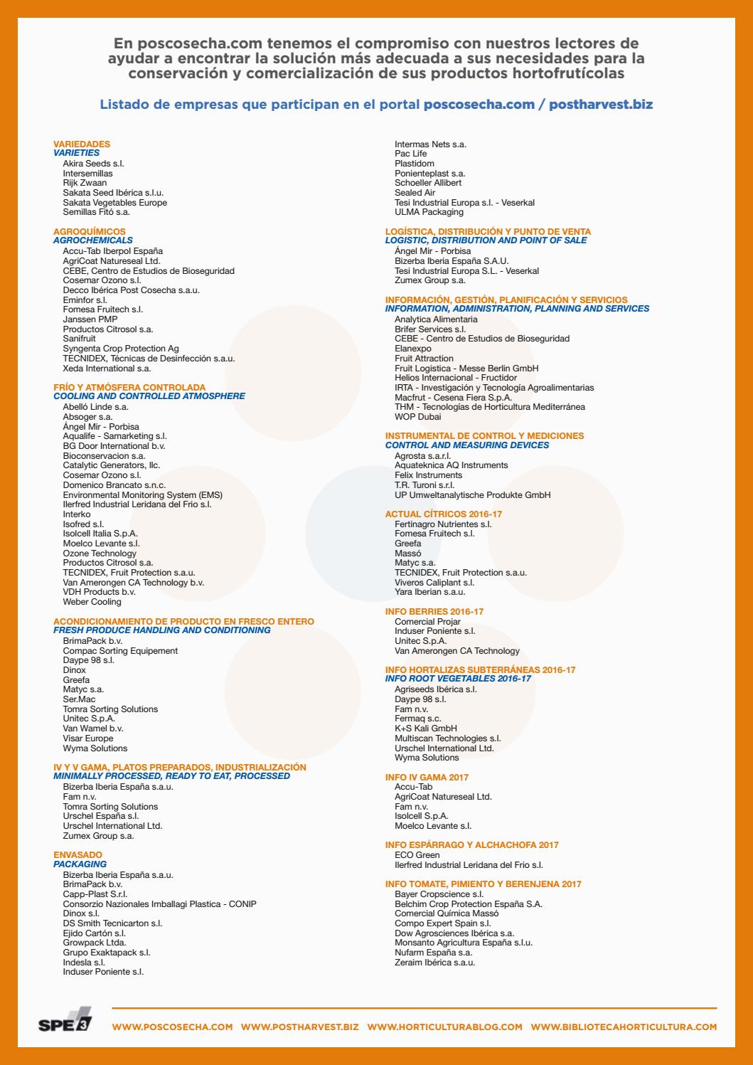 Folleto Poscosecha Com 17 By Horticultura Poscosecha Issuu