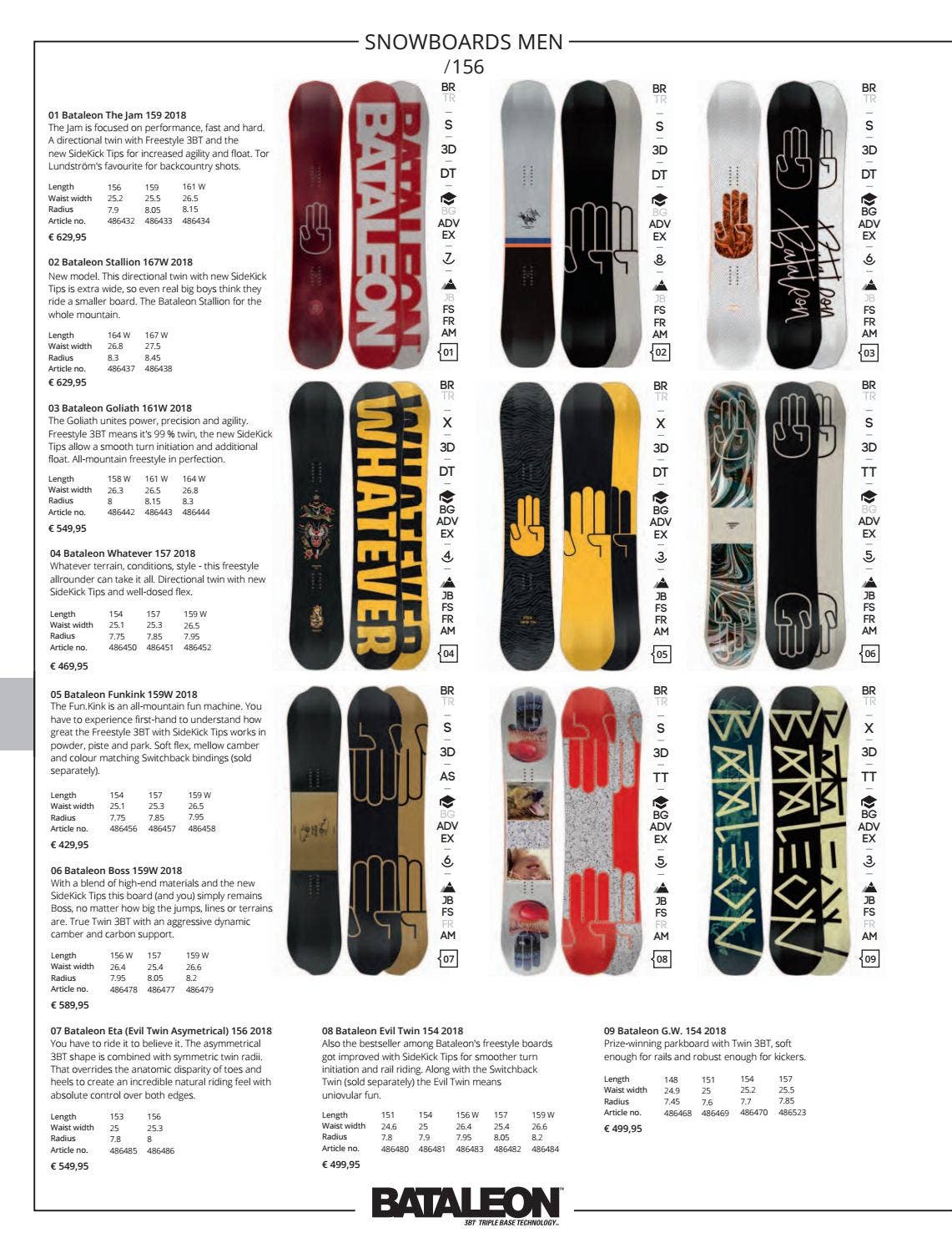 スノーボード BATALEON BOSS 2020-2021 Bataleon Boss Snowboard