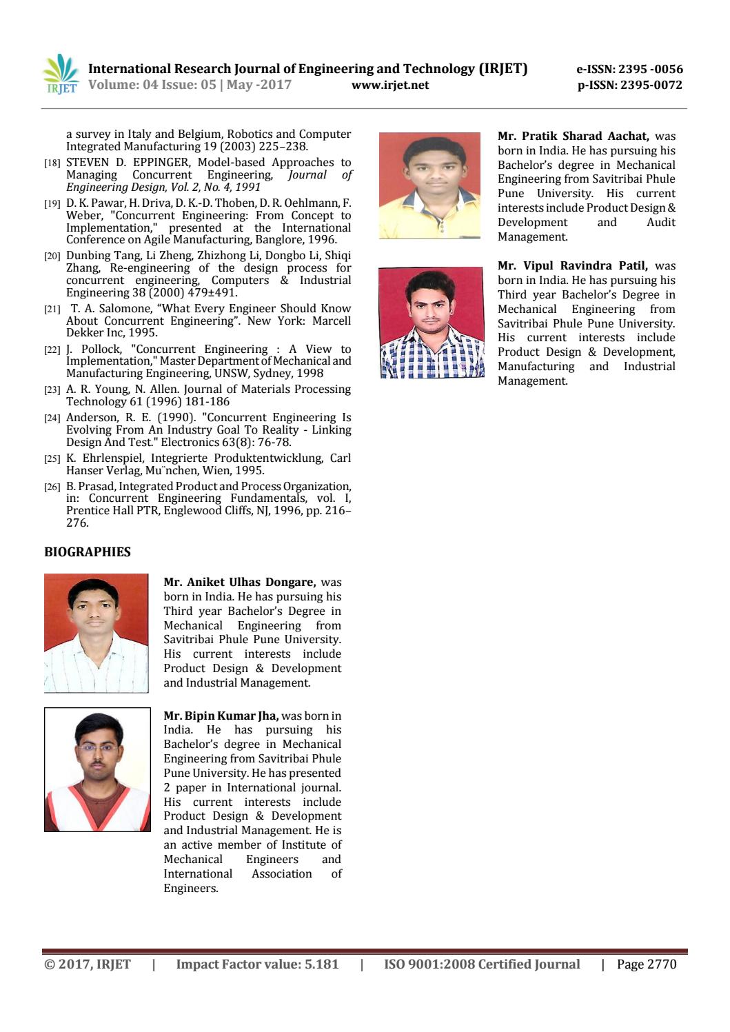 Concur Engineering A Review By Irjet Journal Issuu Concur Engineering A Review