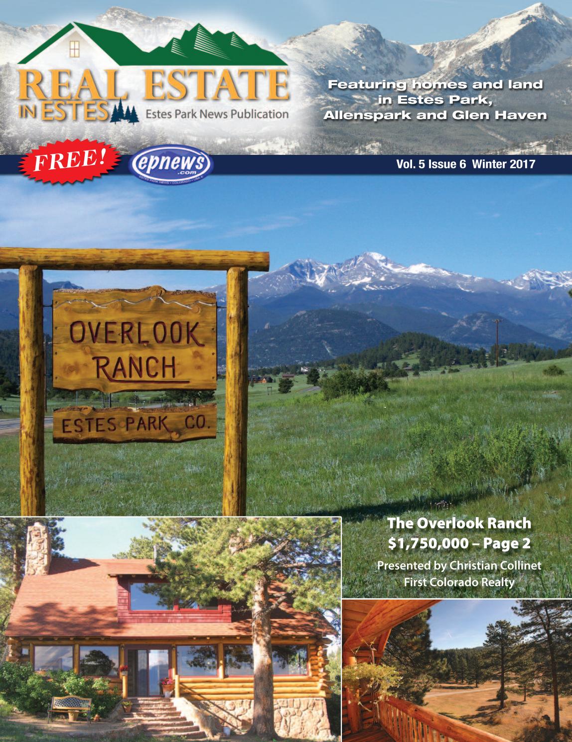 Real Estate in Estes, NovDec 2017 by Estes Park News, Inc Issuu