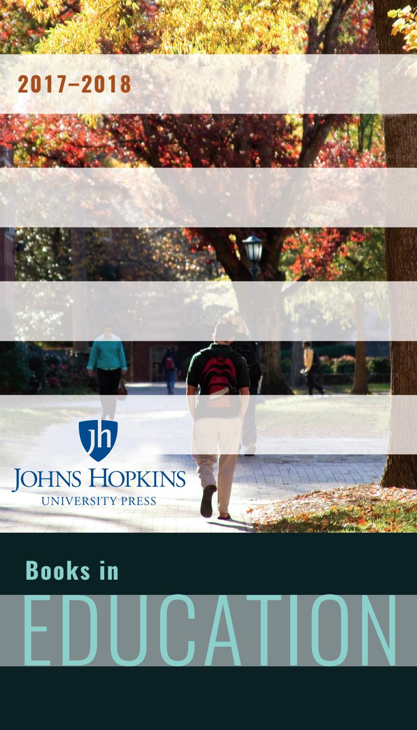 Jhup Books in Education 2017 2018 by Susan Ventura Issuu