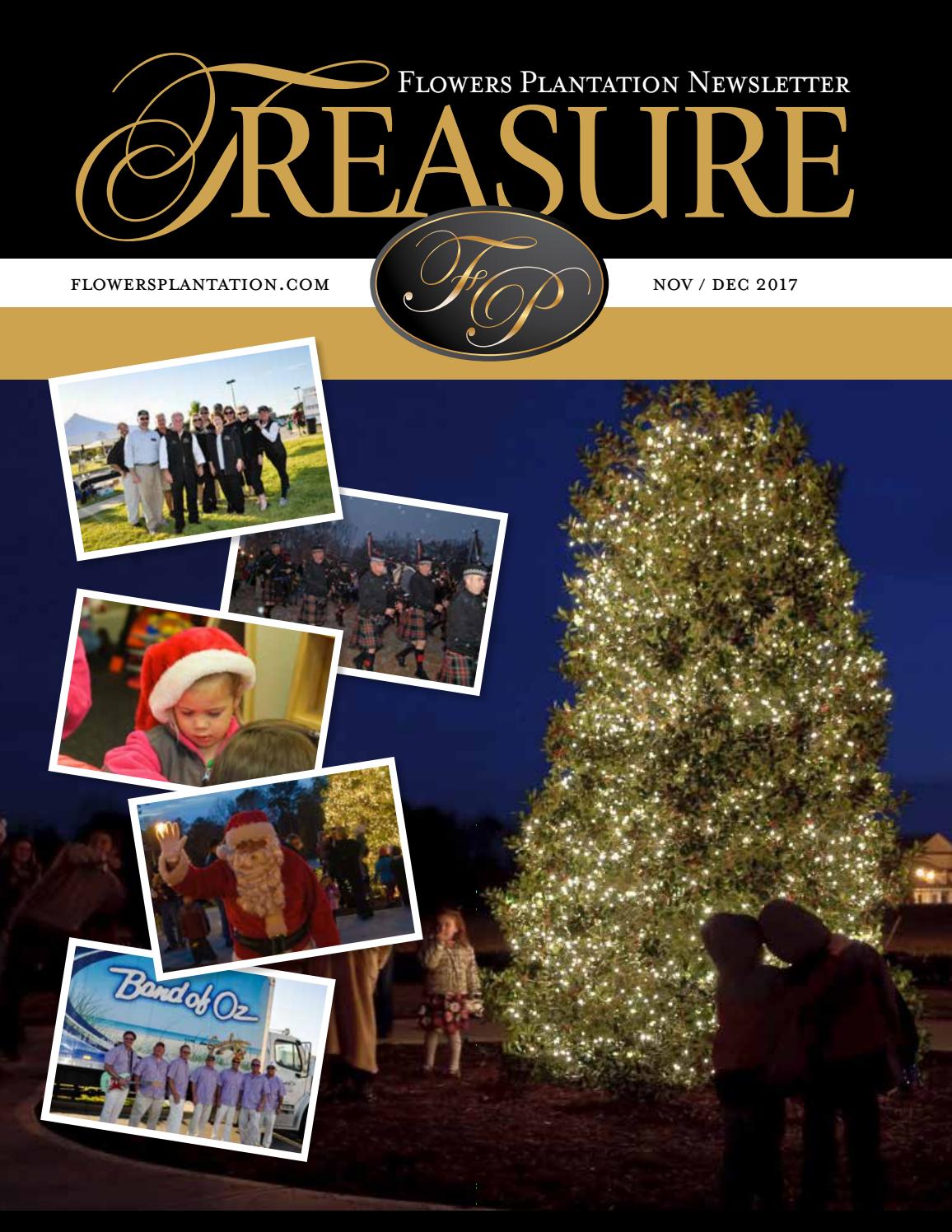 Flowers Plantation November / December 2017 Newsletter by Flowers