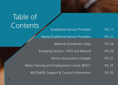 Belize Outsourcing Service Provider Directory 第 10 页