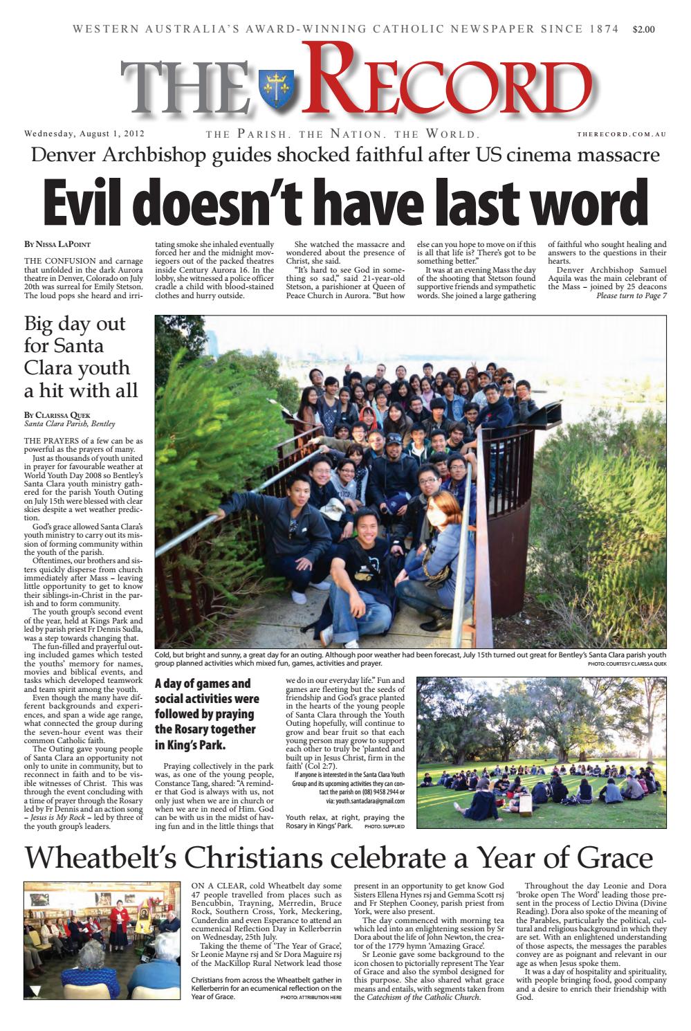 The Record Newspaper 01 August 2012 by The Record Issuu