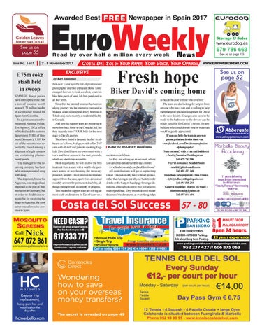 Euro Weekly News Costa Del Sol 2 8 November 2017 Issue - 